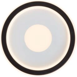 Brilliant LED-Deckenleuchte Vegas 25 Cm Weiß Und Schwarz -Beleuchtungsgeschäft 4004353407840 4731 CU 04