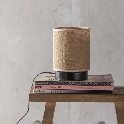 Brilliant Tischleuchte Aniela Schwarz Und Natur 4 Brilliant Tischleuchte Aniela Schwarz Und Natur – Bild 2