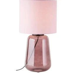 Brilliant Tischleuchte Hydra 56 Cm Mauve Und Violett