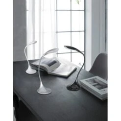 Wofi LED-Tischleuchte Yon Silber