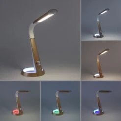 Paul Neuhaus Schreibtischleuchte Bill Messing Matt 40 X 65 Cm -Beleuchtungsgeschäft 4012248358498 2426 04