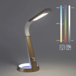 Paul Neuhaus Schreibtischleuchte Bill Messing Matt 40 X 65 Cm -Beleuchtungsgeschäft 4012248358498 2426 13