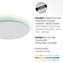 Leuchten Direkt LED-Deckenleuchte Gustav Weiß Ø 42 Cm -Beleuchtungsgeschäft 4043689979607 2426 03