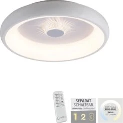Leuchten Direkt LED-Deckenleuchte Vertigo Ø 46,5 Cm Weiß -Beleuchtungsgeschäft 4043689994709 2426 AI 05