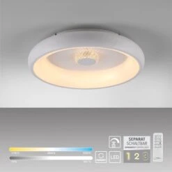 Leuchten Direkt LED-Deckenleuchte Vertigo Ø 46,5 Cm Weiß -Beleuchtungsgeschäft 4043689994709 2426 AI 09