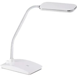 Fischer & Honsel LED Tischleuchte Marla 58 Cm X 16,5 Cm Weiß