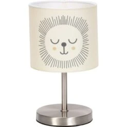 Kinder-Tischleuchte Safari Adventure Löwenprint 13 Cm X 22 Cm -Beleuchtungsgeschäft 4048121000239 S01 080421