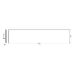 Ledvance Panelleuchte Planon Sun@Home Smart+ Rahmenlos 120 Cm X 30 Cm -Beleuchtungsgeschäft 4058075575974 2010 VM 01