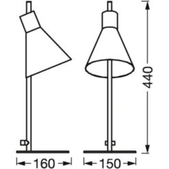 Ledvance LED-Tischleuchte Decor Tokio Schwarz 44 Cm -Beleuchtungsgeschäft 4058075757042 2010 VM 05