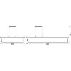 Ledvance Tischleuchte Decor Holz Holzbraun-Schwarz -Beleuchtungsgeschäft 4058075757103 2010 VM 05
