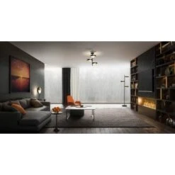 Ledvance Tischlampe Decor Memphis Schwarz-Gold 36,5 Cm -Beleuchtungsgeschäft 4058075759206 2010 AB 01