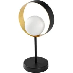 Ledvance Tischlampe Decor Memphis Schwarz-Gold 36,5 Cm -Beleuchtungsgeschäft 4058075759206 2010 S 01
