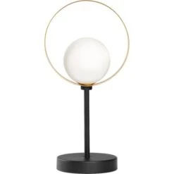 Ledvance Tischlampe Decor Memphis Schwarz-Gold 36,5 Cm -Beleuchtungsgeschäft 4058075759206 2010 S 02