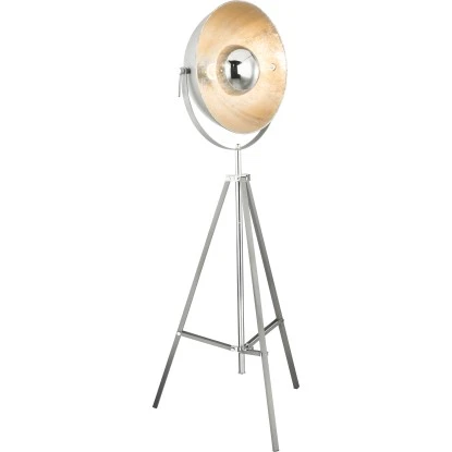 Globo Stehleuchte Xirena Chrom-Silber 4 Globo Stehleuchte Xirena Chrom-Silber – Bild 2