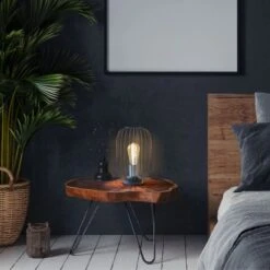 Amare Tischlampe Vintage Metall 18 Cm X 29 Cm Schwarz -Beleuchtungsgeschäft 4251083915828 4655 05