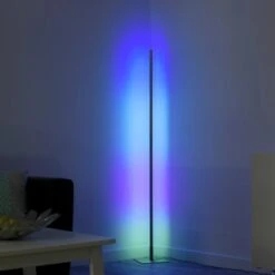 Leuchten Direkt LED-Stehleuchte Henry Stahl RGB 2700-5000 K -Beleuchtungsgeschäft 461084 2426 12