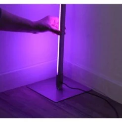 Leuchten Direkt LED-Stehleuchte Henry Stahl RGB 2700-5000 K -Beleuchtungsgeschäft 461084 2426 3