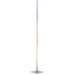 Leuchten Direkt LED-Stehleuchte Henry Stahl RGB 2700-5000 K
