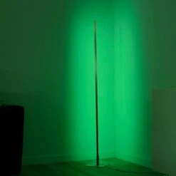 Leuchten Direkt LED-Stehleuchte Henry Stahl RGB 2700-5000 K -Beleuchtungsgeschäft 461084 2426 8