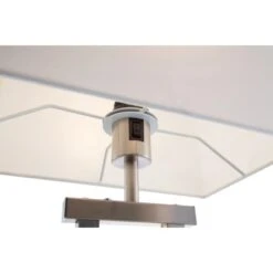 Nino Leuchten LED-Tischleuchte Sydney Nickel Matt EEK: A-A++ -Beleuchtungsgeschäft 481584 3524 3