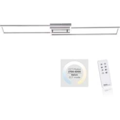 LED-Deckenleuchte Iven Stahl 110 Cm X 25 Cm, 2700 - 5000 K -Beleuchtungsgeschäft 4856 2426 deckenleuchte 01