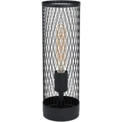 Eglo Tischleuchte Redcliffe 1-flammig Ø 12 Cm Schwarz