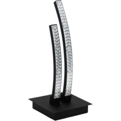 Eglo LED-Tischleuchte Lejias 33 Cm X 14 Cm X 14 Cm Schwarz-Transparent