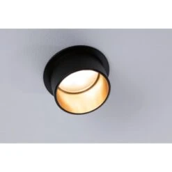 Paulmann LED Einbauleuchten-Set Gil Coin 3StepDim Rd Starr 3x6W Schwarz Matt/Gold -Beleuchtungsgeschäft 528187 2425 4