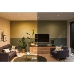 Paulmann LED Einbauleuchten-Set Gil Coin 3StepDim Rd Starr 3x6W Weiß Matt/Gold -Beleuchtungsgeschäft 528195 2425 09