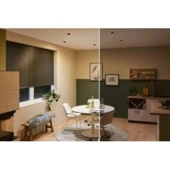 Paulmann LED Einbauleuchten-Set Gil Coin 3StepDim Rd Starr 3x6W Schwarz Matt/Eisen Alu -Beleuchtungsgeschäft 528196 2425 05