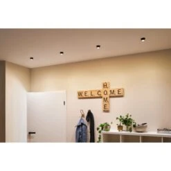 Paulmann LED Einbauleuchten-Set Gil Coin 3StepDim Rd Starr 3x6W Schwarz Matt/Eisen Alu -Beleuchtungsgeschäft 528196 2425 06