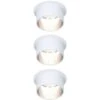 Paulmann LED Einbauleuchten-Set Gil Coin 3StepDim Rd Starr 3x6W Weiß Matt/Eisen Alu 2 Paulmann LED Einbauleuchten-Set Gil Coin 3StepDim Rd Starr 3x6W Weiß Matt/Eisen Alu -Beleuchtungsgeschäft 528198 2425 1