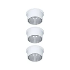 Paulmann LED Einbauleuchten-Set Gil Coin 3StepDim Rd Starr 3x6W Weiß Matt/Eisen Alu -Beleuchtungsgeschäft 528198 2425 2