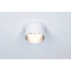 Paulmann LED Einbauleuchten-Set Gil Coin 3StepDim Rd Starr 3x6W Weiß Matt/Eisen Alu -Beleuchtungsgeschäft 528198 2425 3