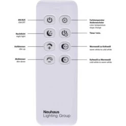 Leuchten Direkt LED-Deckenleuchte Iven 50,4 Cm X 42 Cm Stahl -Beleuchtungsgeschäft 57 2426 deckenleuchte febe