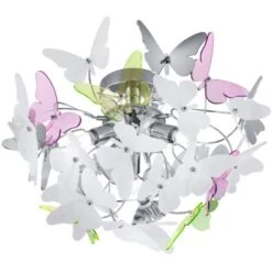 Reality Deckenleuchte Butterfly Chrom 285 Mm X 450 Mm X 450 Mm