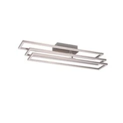 Reality LED-Deckenleuchte Corso 1-flammig Nickel Matt 66 Cm X 60 Cm -Beleuchtungsgeschäft 612084 2451 9