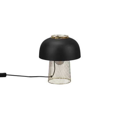 Reality Design-Tischleuchte Punch 1-flammig Schwarz Matt 25 Cm X 25 Cm 4 Reality Design-Tischleuchte Punch 1-flammig Schwarz Matt 25 Cm X 25 Cm – Bild 2