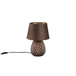 Reality Tischleuchte Ariana 1-flammig Braun 24 Cm X 24 Cm -Beleuchtungsgeschäft 612371 2451 1