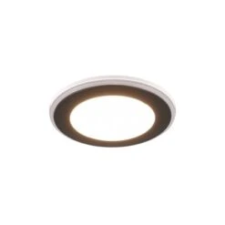 Trio LED-Einbauleuchten Argus 1-flammig Schwarz Matt Ø 8,2 Cm -Beleuchtungsgeschäft 612863 2451 4