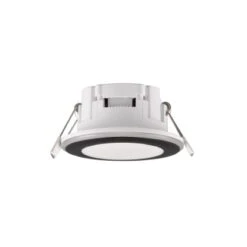 Trio LED-Einbauleuchten Argus 1-flammig Schwarz Matt Ø 8,2 Cm -Beleuchtungsgeschäft 612863 2451 8