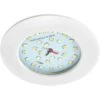 Briloner LED-Einbauleuchte Weiß Starr Ø 10 Cm
