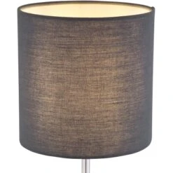 Globo Tischleuchte Sanna Metall Nickel Matt -Beleuchtungsgeschäft 756065 3749 4