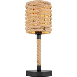 Globo Tischleuchte Halia Metall Schwarz Matt -Beleuchtungsgeschäft 756226 3749 3