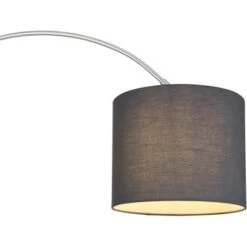 Globo Stehleuchte Sanna 1-flammig Metall Nickel Matt Höhenverstellbar -Beleuchtungsgeschäft 756615 3749 3