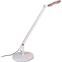 Trio LED-Schreibtischlampe Rotterdam Weiß 1-flammig 5 W