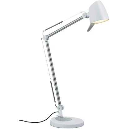 Trio LED-Schreibtischlampe Rado Weiß Matt 1-flammig 4 Trio LED-Schreibtischlampe Rado Weiß Matt 1-flammig – Bild 2