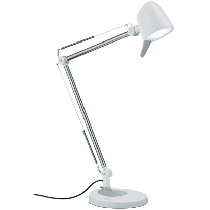 Trio LED-Schreibtischlampe Rado Weiß Matt 1-flammig 6 Trio LED-Schreibtischlampe Rado Weiß Matt 1-flammig – Bild 4