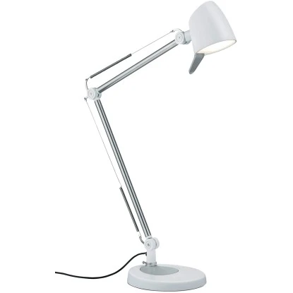 Trio LED-Schreibtischlampe Rado Weiß Matt 1-flammig 9 Trio LED-Schreibtischlampe Rado Weiß Matt 1-flammig – Bild 7