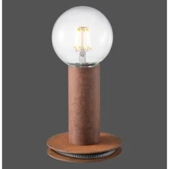 Leuchten Direkt Tischleuchte Turn Me Rostfarbig